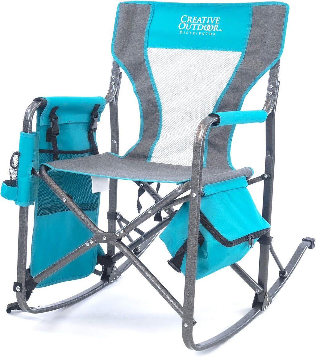 Collapsible Folding Rocking Director Chair E588965