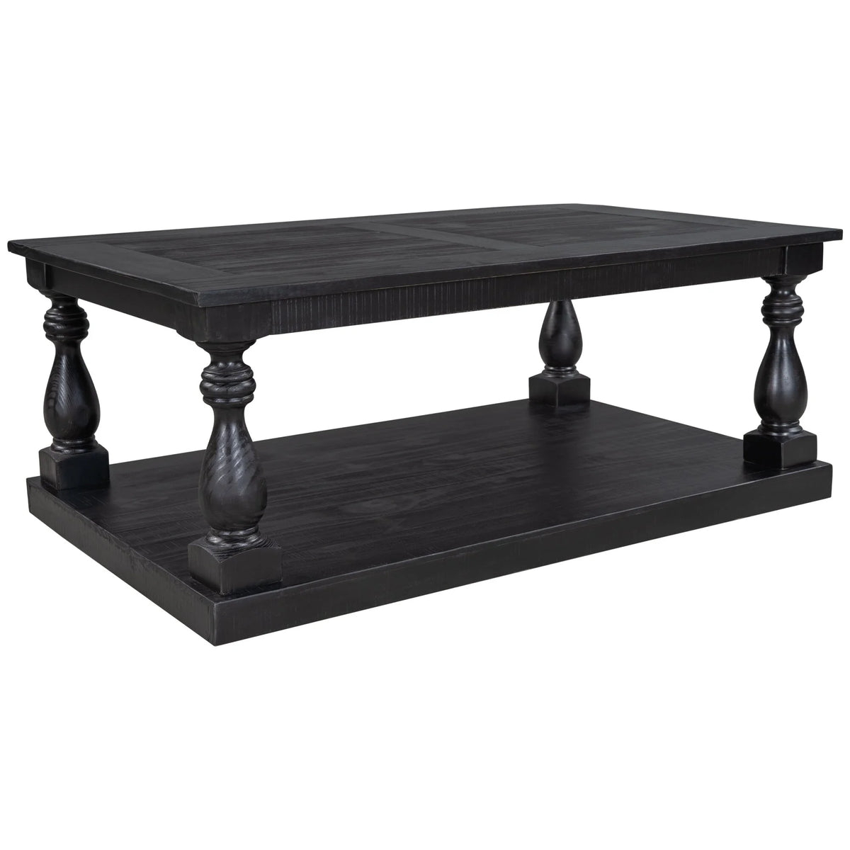 Black Storage Coffee Table C187