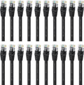 Cat5e Ethernet Patch Cable 3 Feet Black D38087