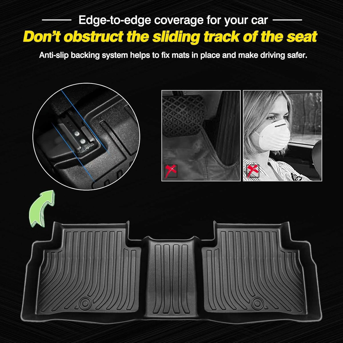 All Weather Floor Mats for 2022 2023 Hyundai Tucson S437159