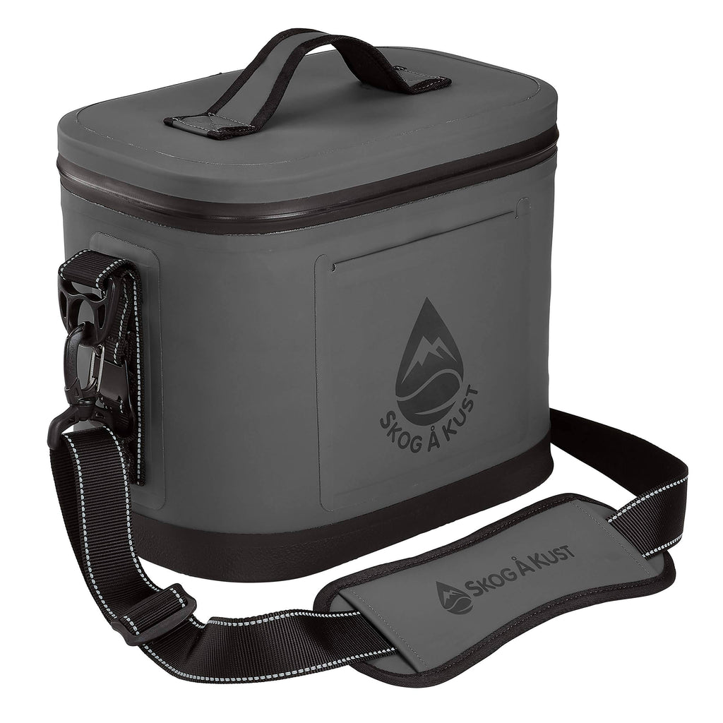 Airtight & Leakproof Soft Cooler Bag Flip 6 Can Dark Grey Z618541