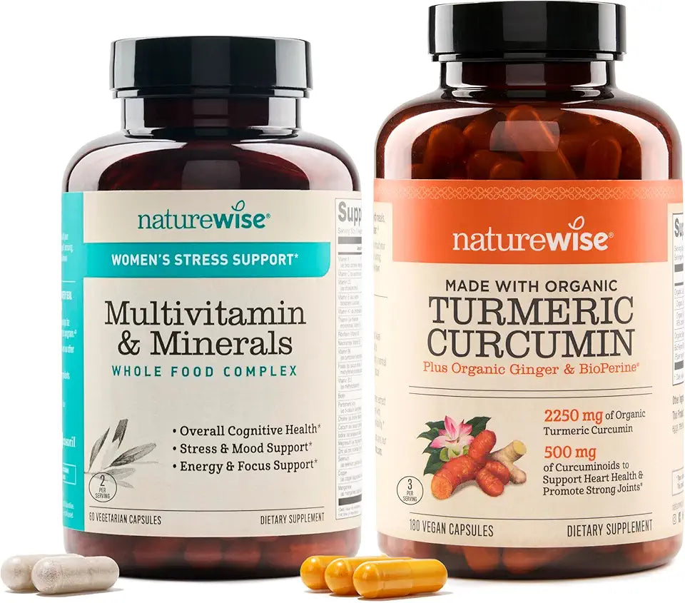 Women's Multivitamin & Turmeric Curcumin 2250mg O1514