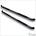 Black Steel Side Step Nerf Bars Q81462