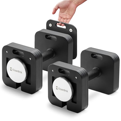 Adjustable Dumbbell Set, 50/80lb, 5lb Increments B982492