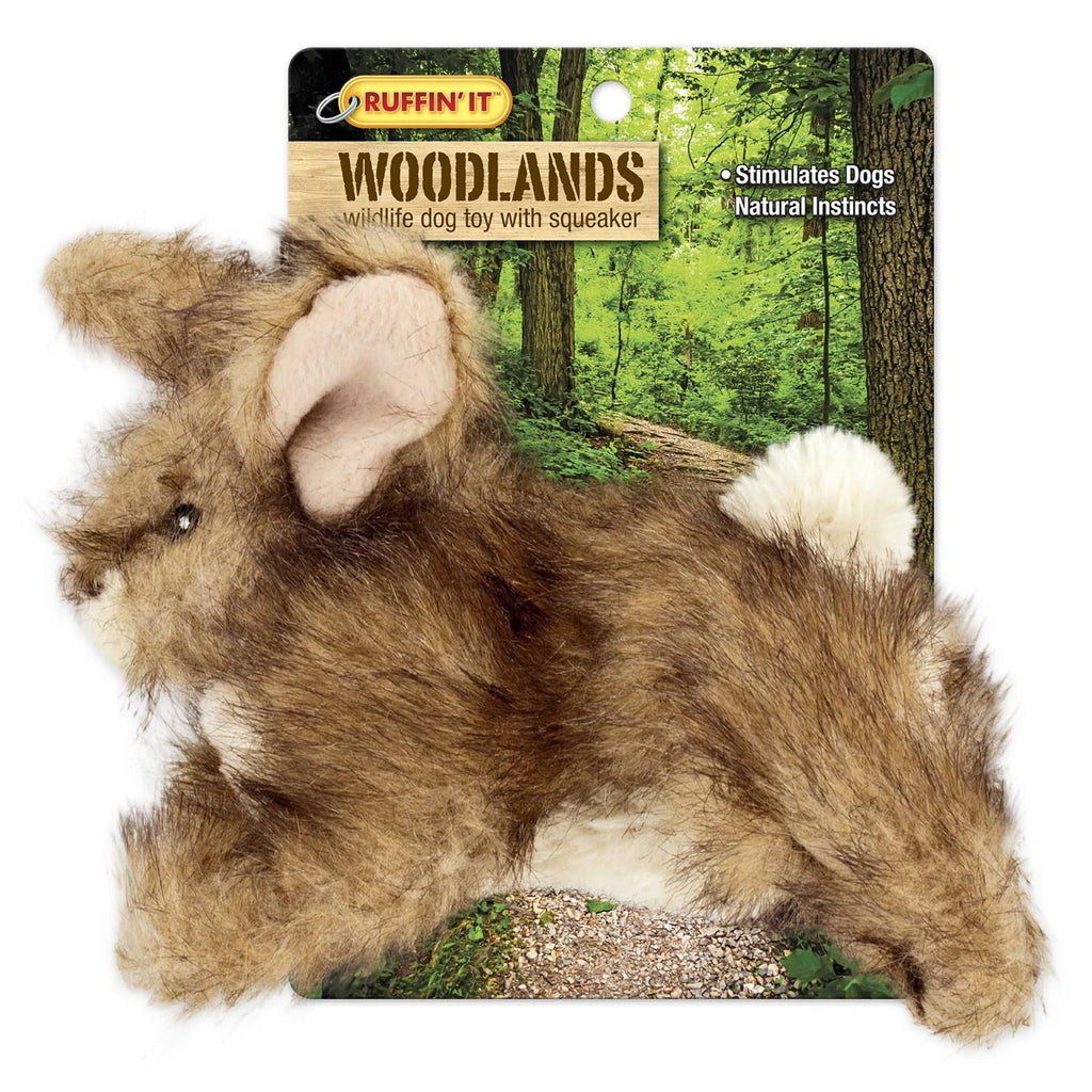 Woodlands Rabbit Plush Dog Toy E990