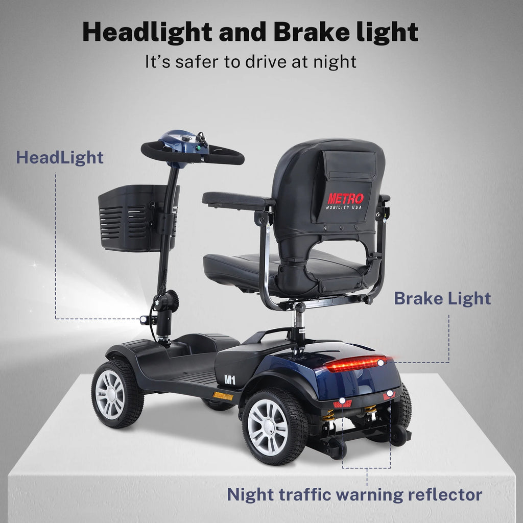 Blue 4 Wheel Mobility Scooter Z456483