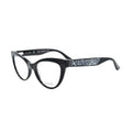 Black Cat-Eye Acetate Eyeglasses U7756