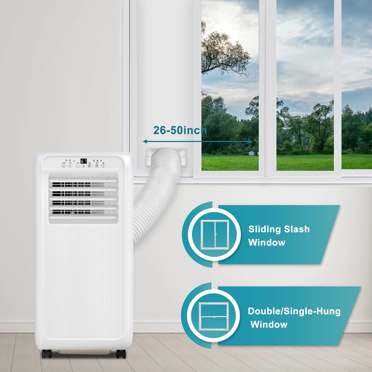 Portable Air Conditioner 3-in-1 with Remote L609