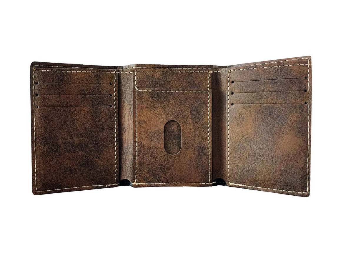 Rustic Leather Wallet O84988