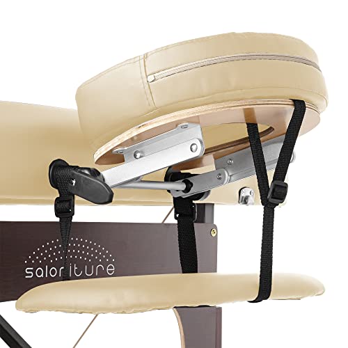 Lightweight Bi-Fold Memory Foam Massage Table with Carrying Case C804269