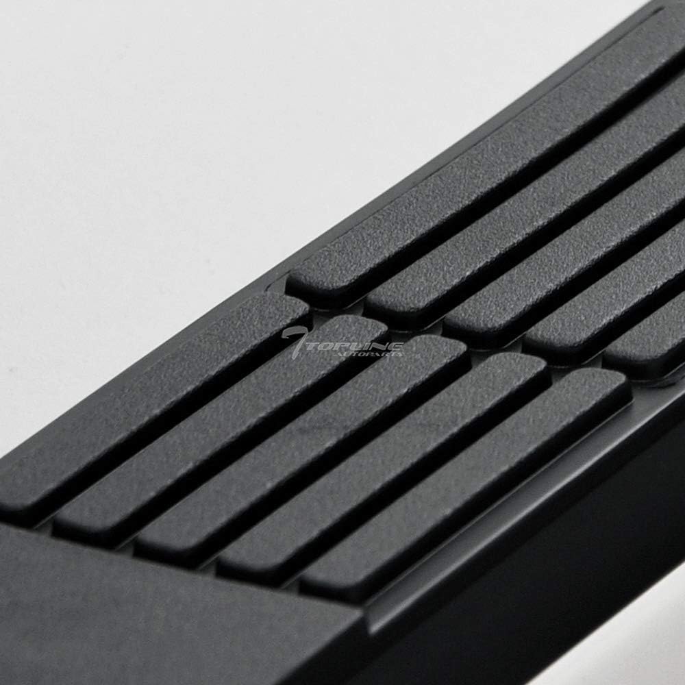 Black Steel Side Step Nerf Bars Q81462