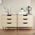 White 3 Drawer Dresser A28822