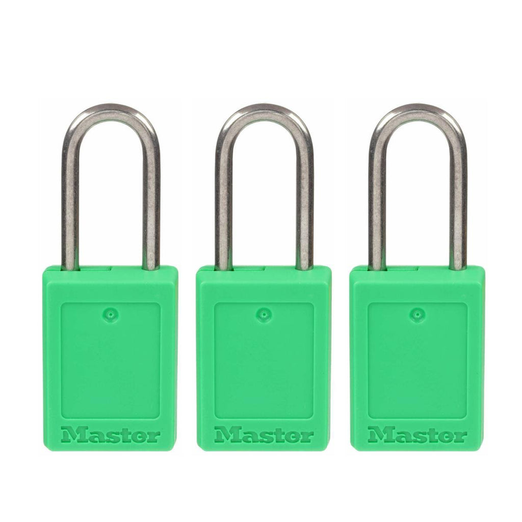 Green Lockout Padlock J8713