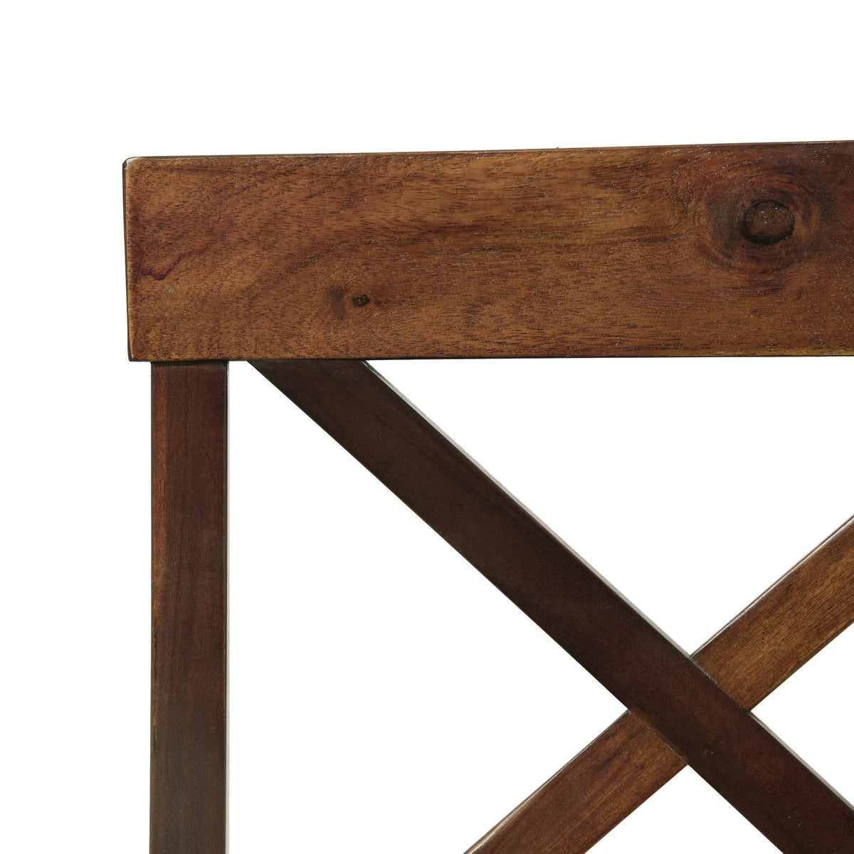Acacia Wood and Metal 7 Piece Dining Set C60003