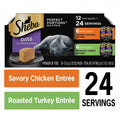 Savory Chicken & Roasted Turkey Wet Cat Food D377