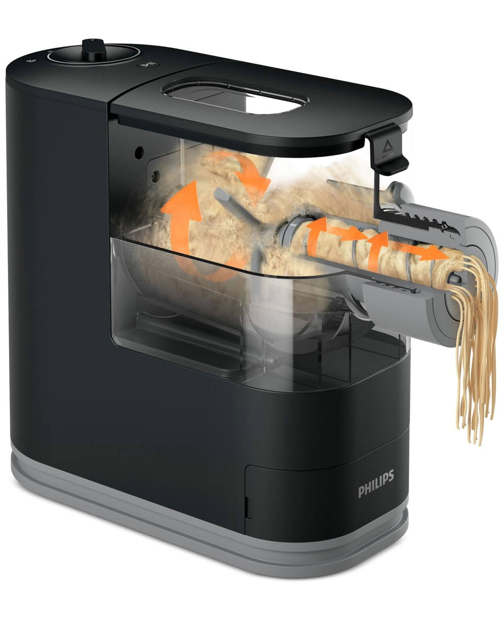 Compact Black Pasta Maker Z34672