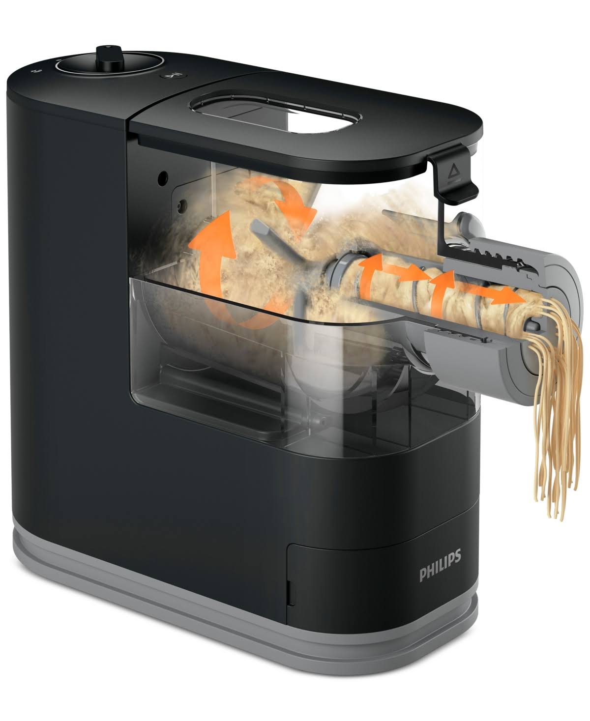 Compact Black Pasta Maker Z34672