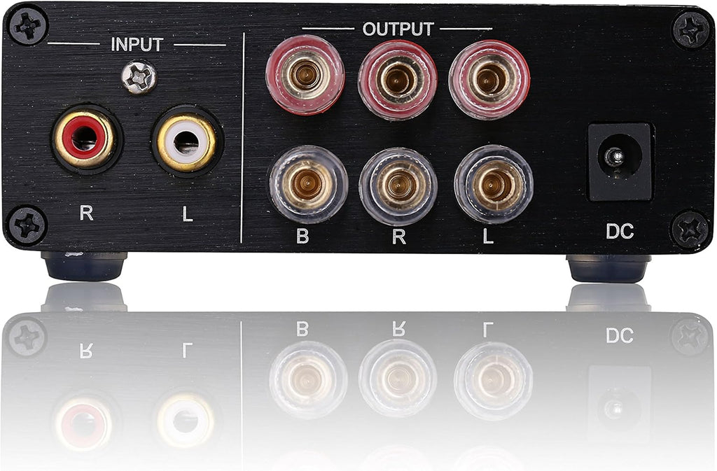2.1 Channel Digital Audio Power Amplifier Stereo Amp 2×50W+100W Pack of 2 Q239
