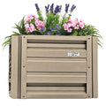 2 x 2 Metal Planter Box Galvalume Steel 24 x 24" C713977
