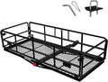 Folding Vehicle Cargo Basket 60" x 24" x 14" for 2" Receiver Y1581