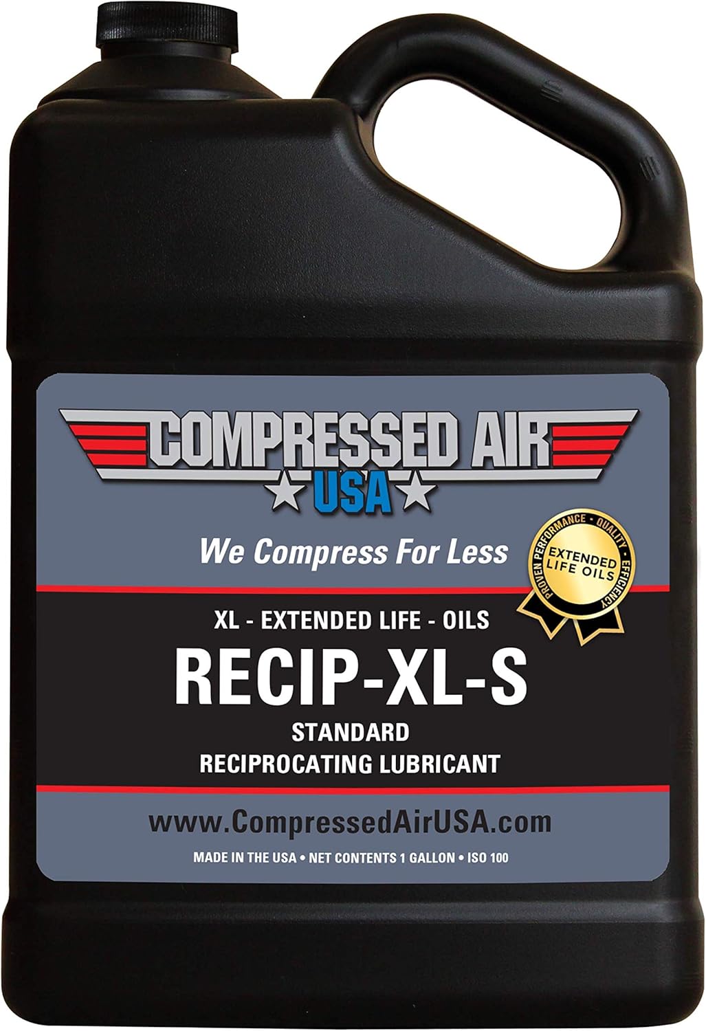 4000 Hour Reciprocating Air Compressor Lubricating Oil (1 Gallon) W613651
