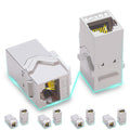 Cat7 Shielded RJ45 Keystone Jack 10 PCS Y4765