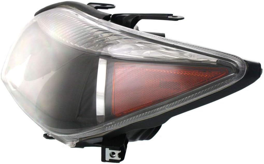 2005 2007 Scion tC Head Light Assembly Driver Side Black Housing F1695