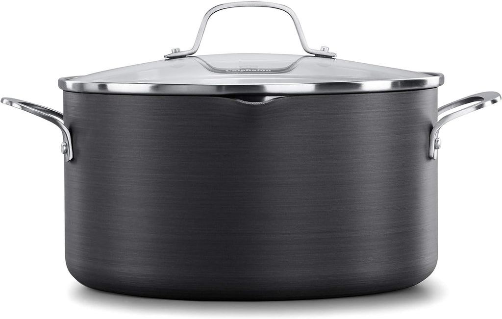 Classic Nonstick Dutch Oven with Cover, 7 quart, Grey Q593
