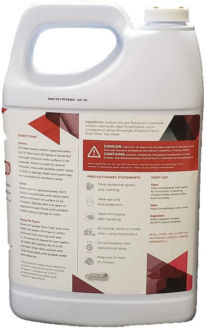 Heavy Duty Cleaner/Degreaser, 1 Gallon (Case of 4) W546330