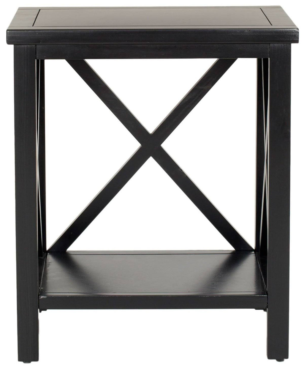 Dusty Green Cross Back End Table W165469