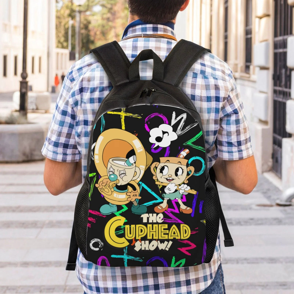 Cuphead Backpack Lightweight Daypack Rucksack O637439
