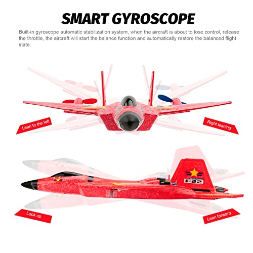 2.4Ghz 2 Channel Remote Control F22 RC Airplane C1635