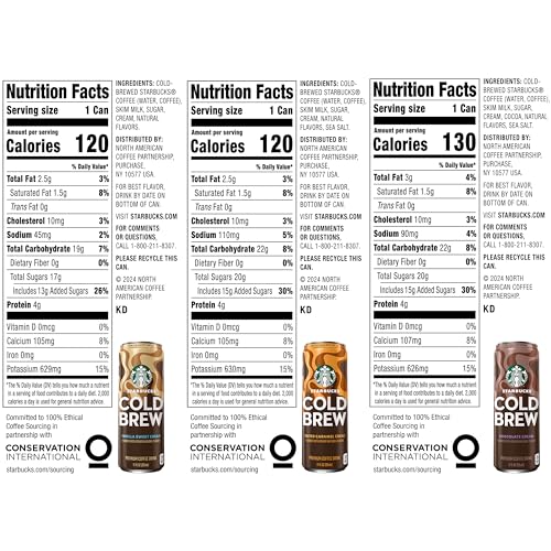 11 fl oz Cans (12 Pack) Cold Brew Coffee Q951