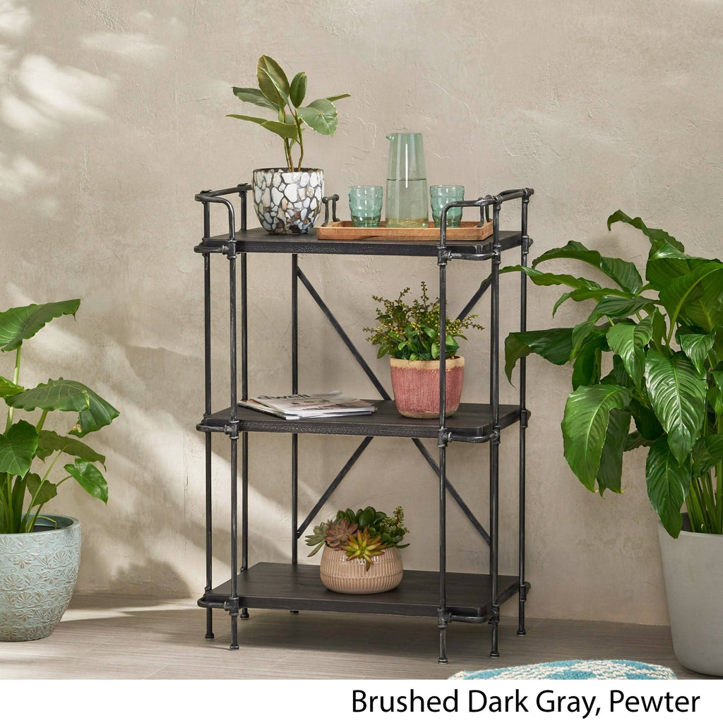 3 Shelf Firwood Bookcase S9214