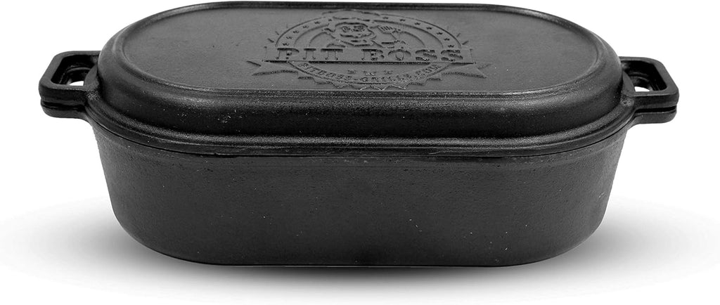 6qt. Cast Iron Roaster with Lid K1685
