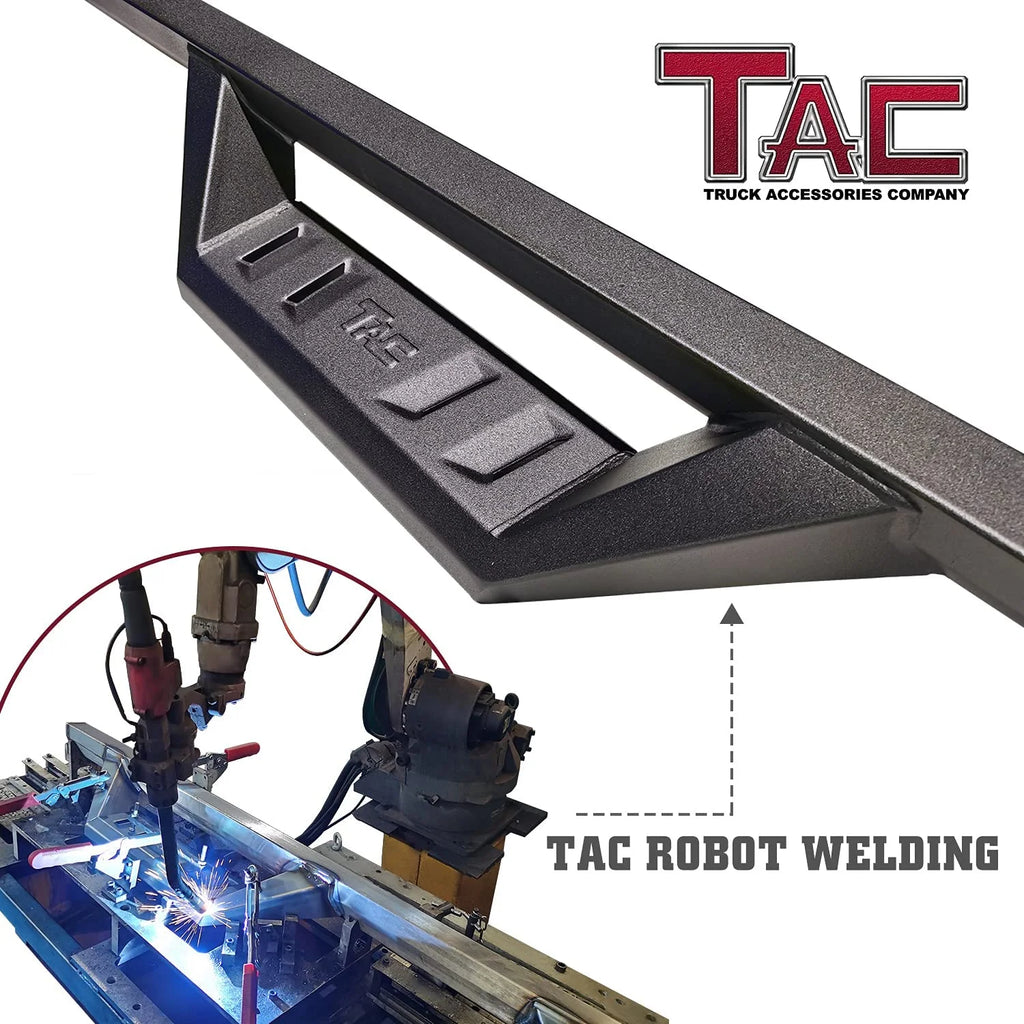 Black Side Step Nerf Bars for Pickup Truck T372