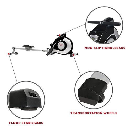 Magnetic Rowing Machine with 8-Level Resistance D752