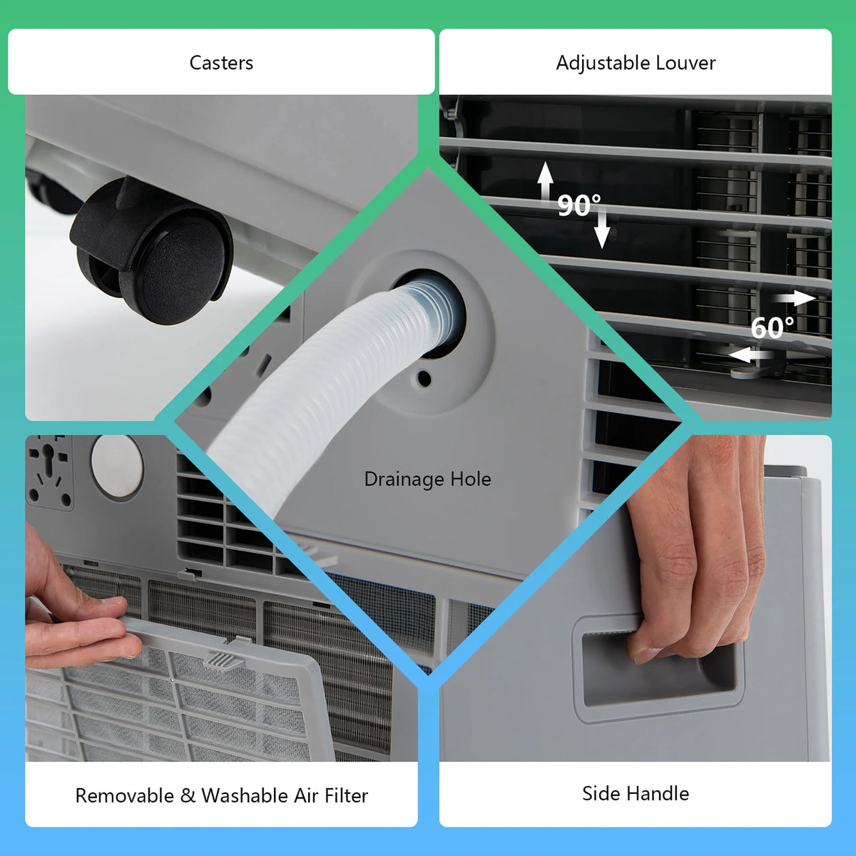 5300 BTU Portable Air Conditioner T5397