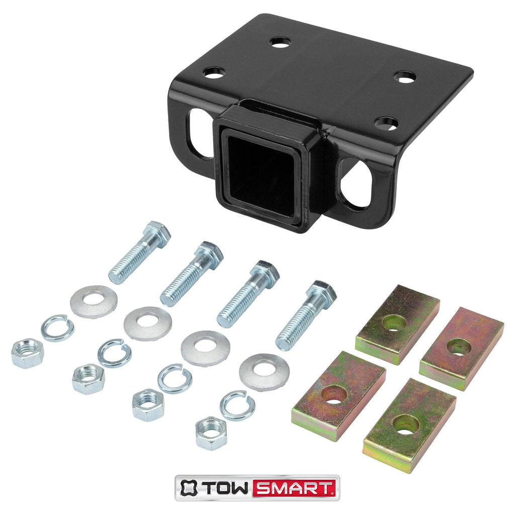 Class II Step Bumper Receiver Hitch 2 Receiver Opening, Black H217