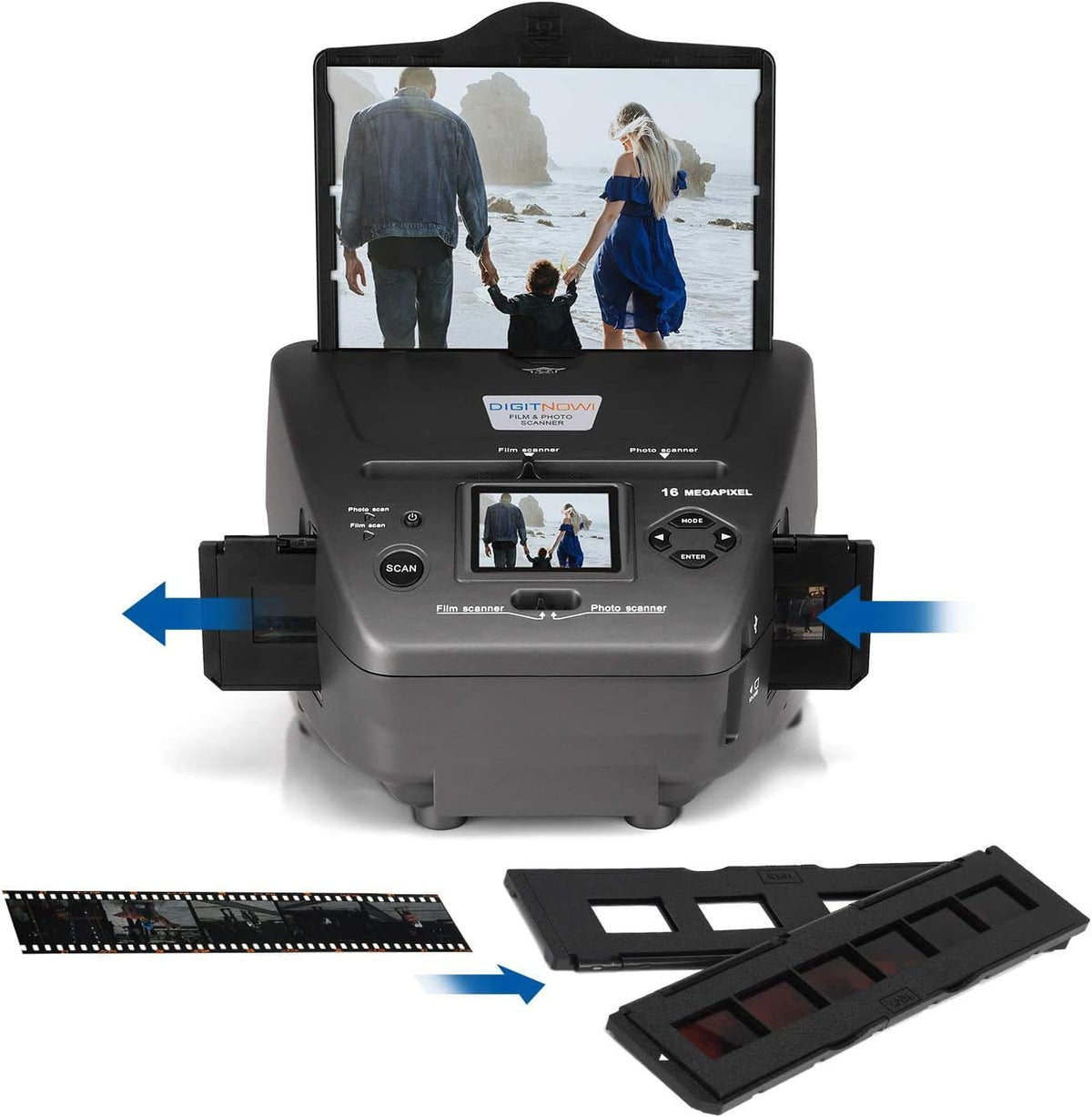 16MP Film Scanner with 2.4 LCD Screen W428