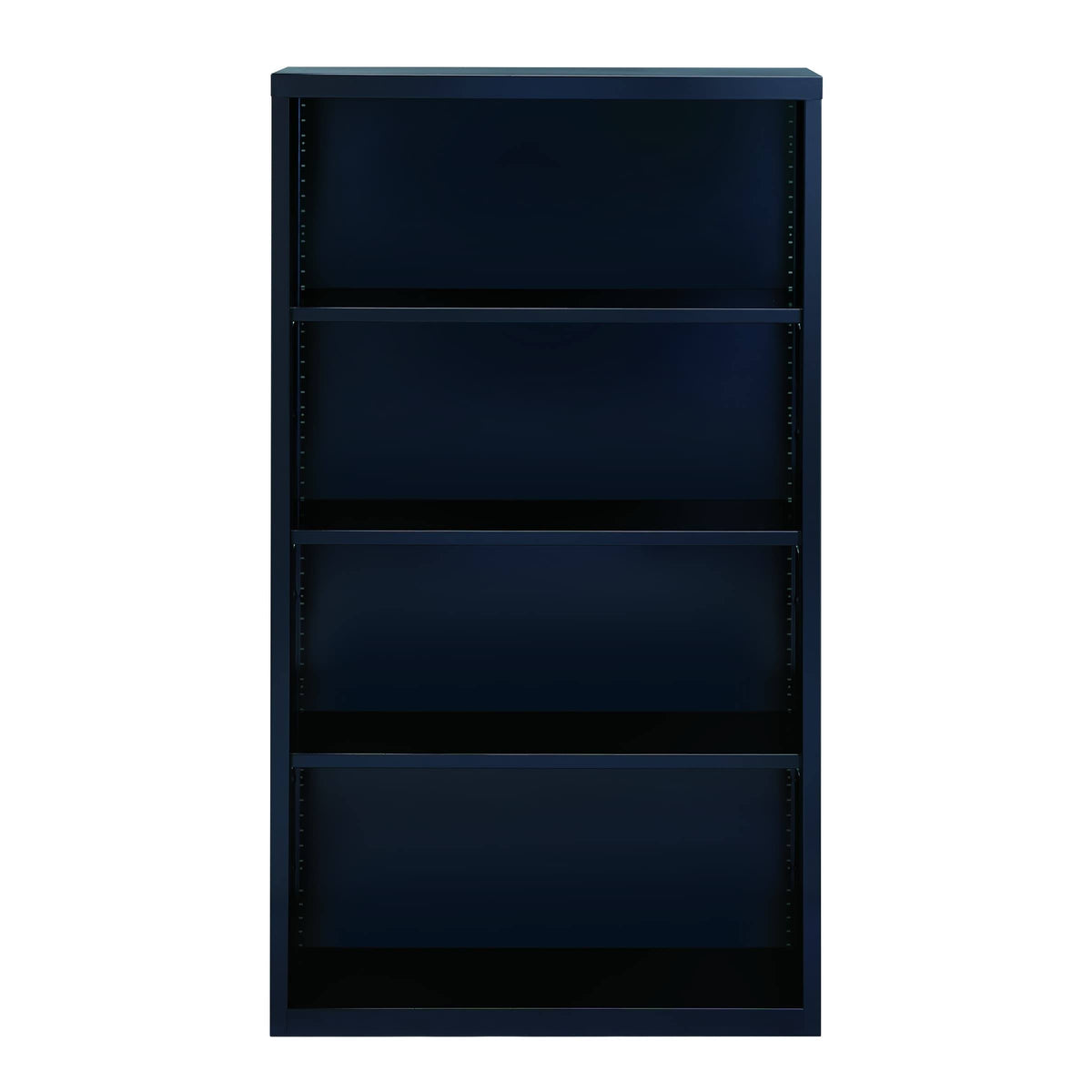 4 Shelf Metal Bookcase in Black L9761