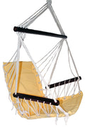 Cotton Rope Hanging Hammock Chair with Cushion W2631