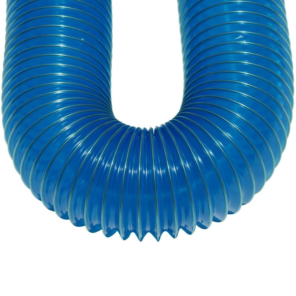 Blue PVC Flexduct 10x22 x 25 ft. N753