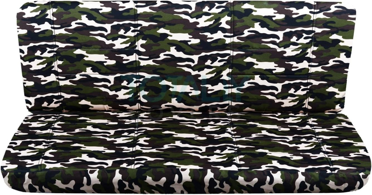 Camo Truck Seat Covers for 1997-2003 Ford F-150 Super Cab Rear 40/60 Split Bench U88884
