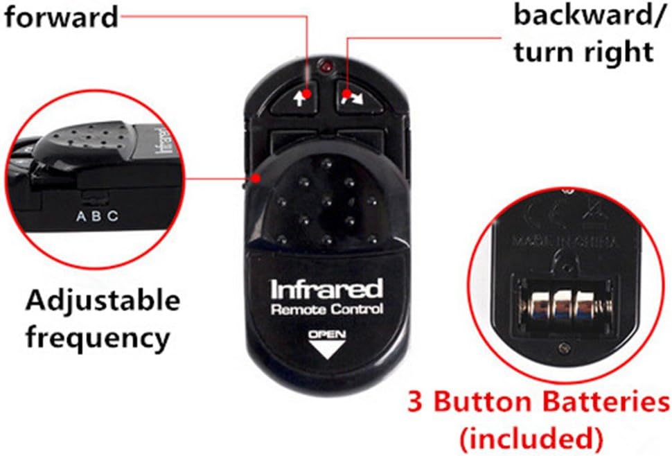 Infrared Remote Control RC Toy Prank Reptile Insects Q87075