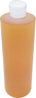 Perfume Body Oil Fragrance Flip Cap HDPE Plastic Brown 1 lb F472568