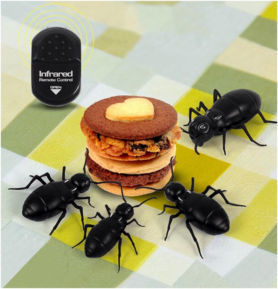 Infrared Remote Control RC Toy Prank Reptile Insects Q87075