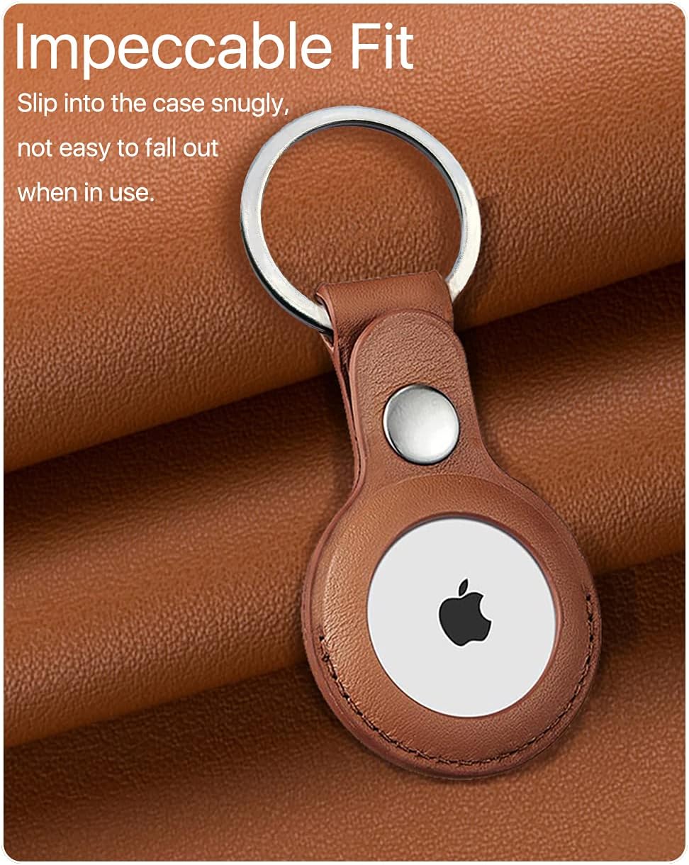 Leather Airtags Keychain 1 Pack F963391