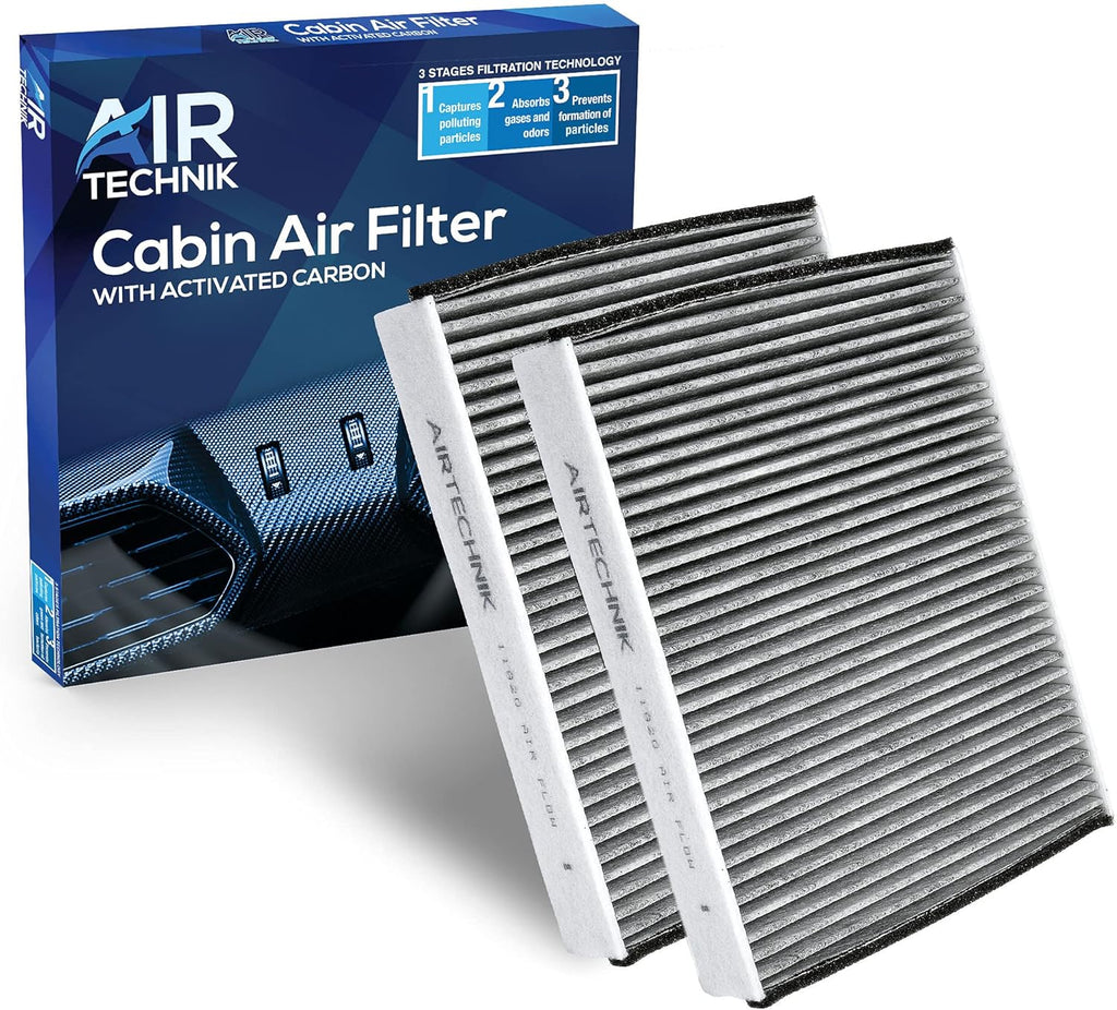 Cabin Air Filter with Activated Carbon Pack of 2 I6814