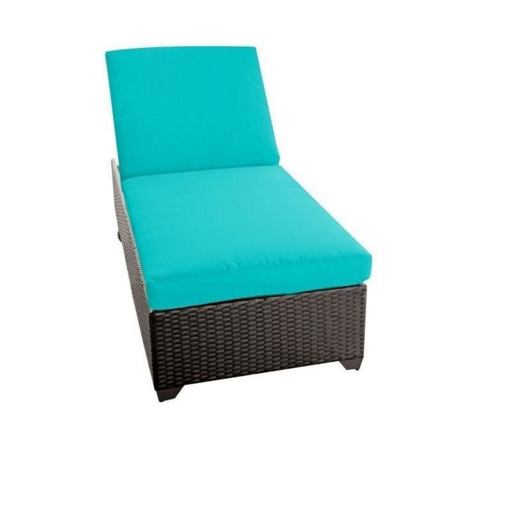4 Piece Patio Sofa Set with Lounger and Ottoman T223433